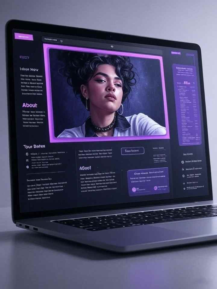 Comment créer un site web pour promouvoir sa musique ?