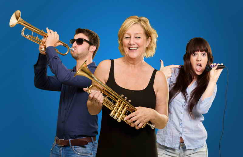 Famille de trompettiste et de chanteur