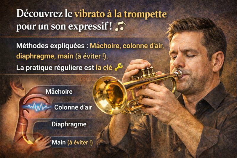 le vibrato à la trompette