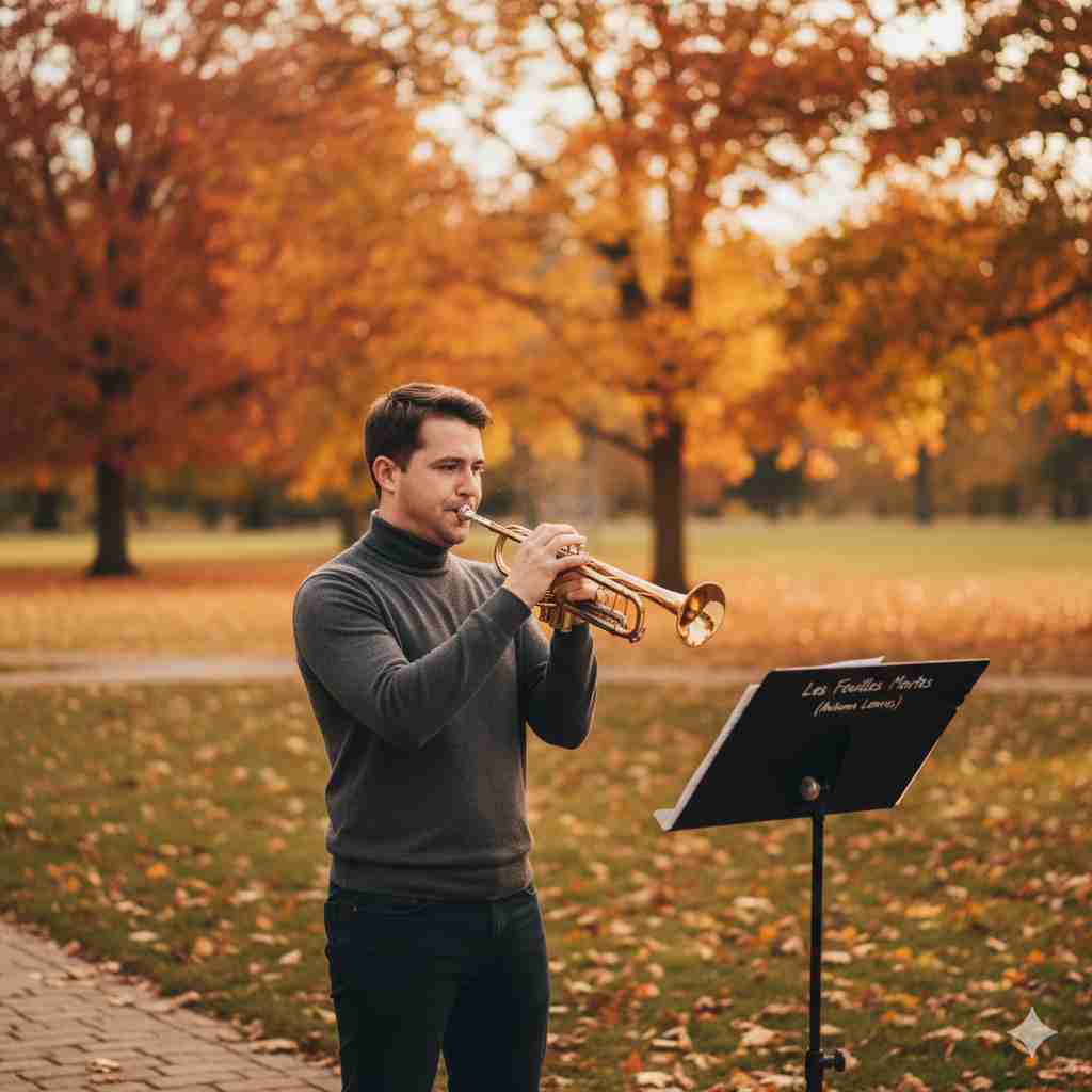 Découvrez 15 morceaux incontournables à jouer à la trompette pour l’automne, accompagnés de partitions gratuites et de conseils pratiques pour progresser et enrichir votre répertoire saisonnier.
