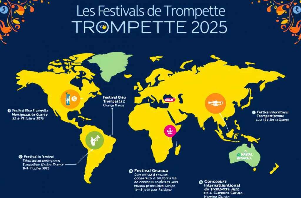 🎺✨ Les 5 Festivals de Trompette à Ne Pas Manquer en 2025 ! Où Irez-Vous ? 🌍🎶