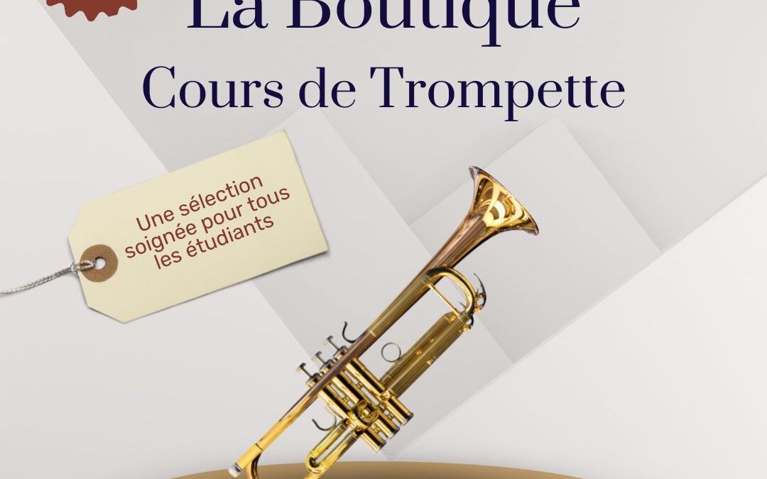 Boutique du site Coursdetrompette.fr