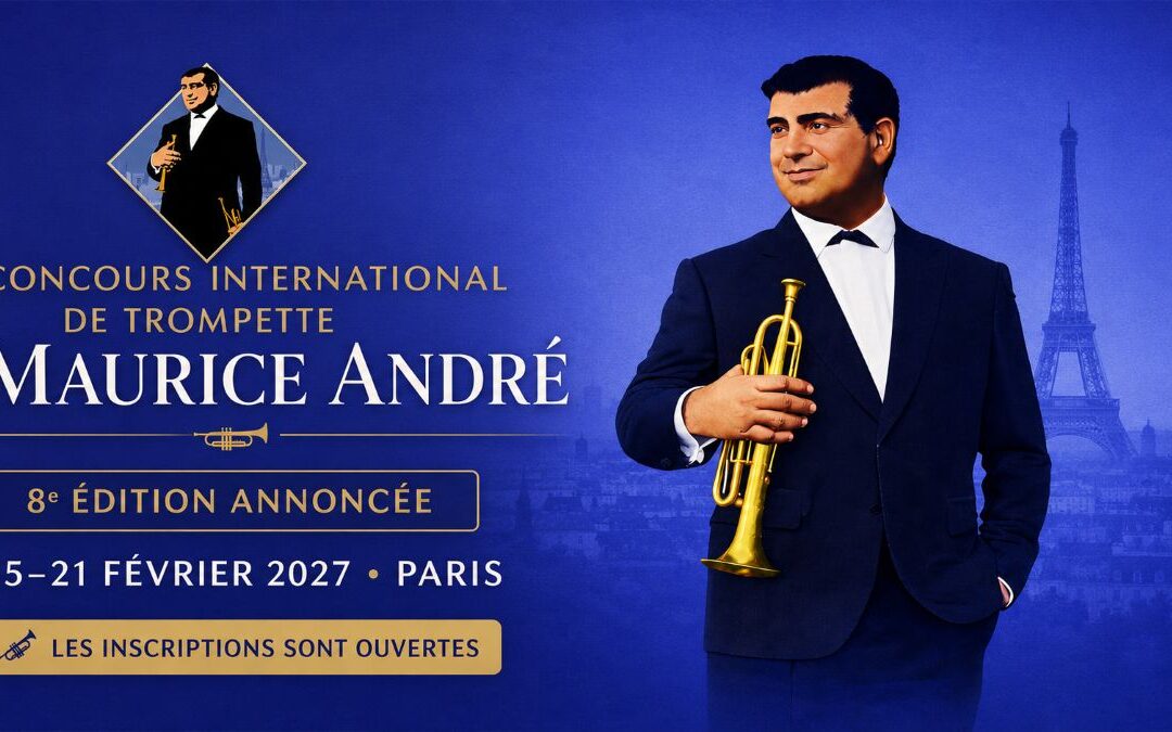 Concours International de Trompette Maurice André : la 8e édition annoncée pour février 2027
