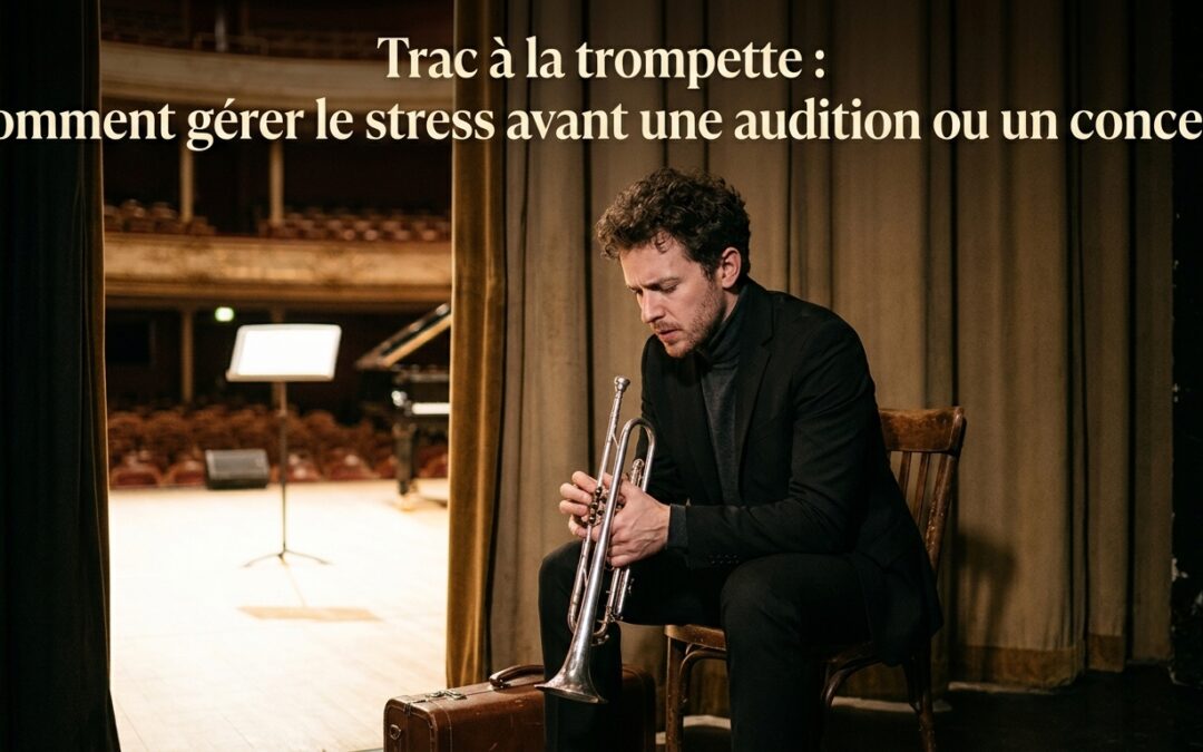Trac à la trompette : comment gérer le stress avant une audition ou un concert